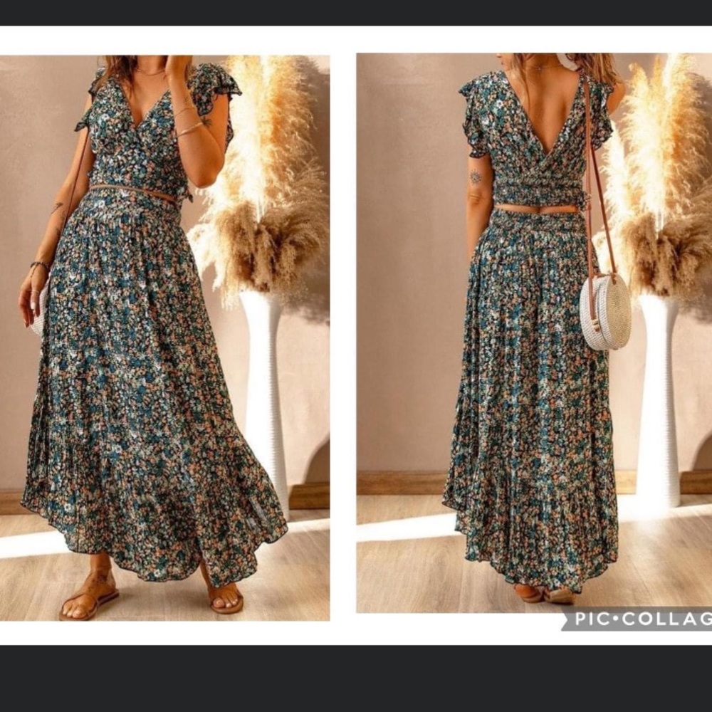 two piece dress